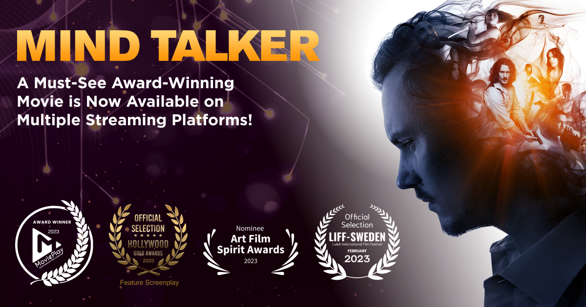 Mind Talker: A Must-See Award-Winning Movie is Now Available on Multiple Streaming Platforms!