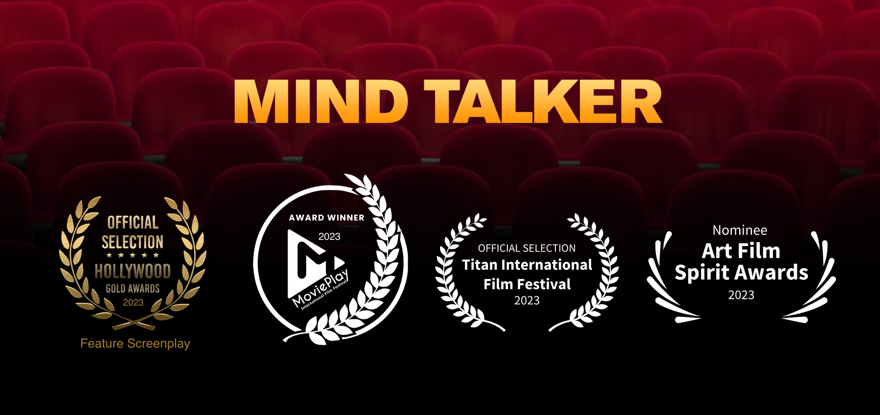 Mind Talker Movie won Best Science Fiction Film and a Honorable Mention at Movie Play Internation Film Festival 2023